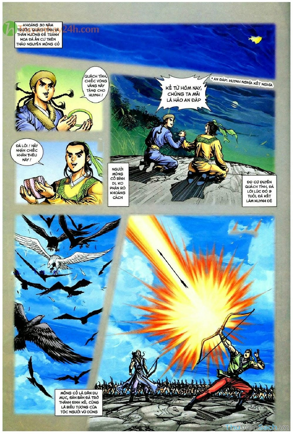 Truyện Tranh Thần Điêu Hiệp Lữ trang 4