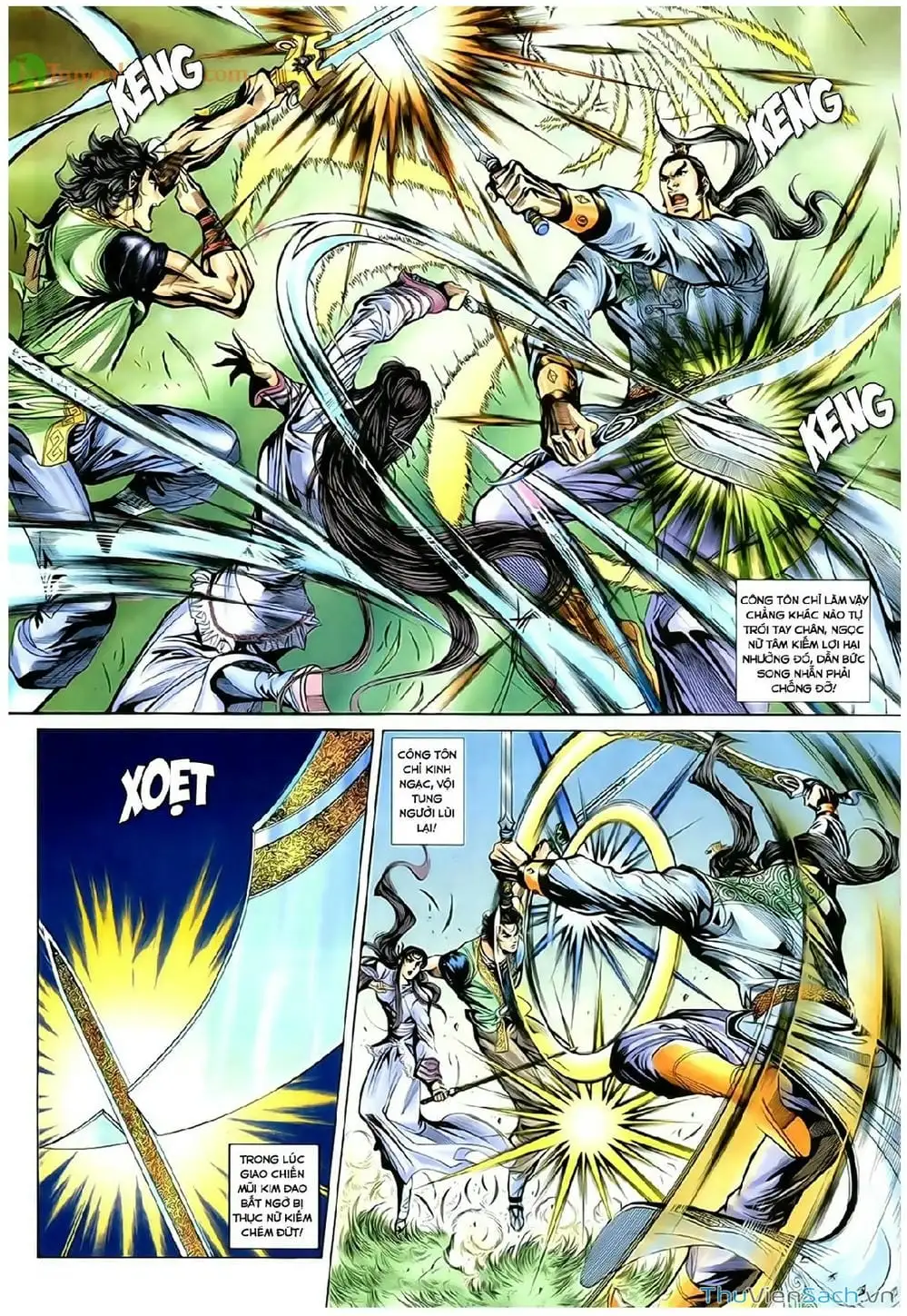 Truyện Tranh Thần Điêu Hiệp Lữ trang 4