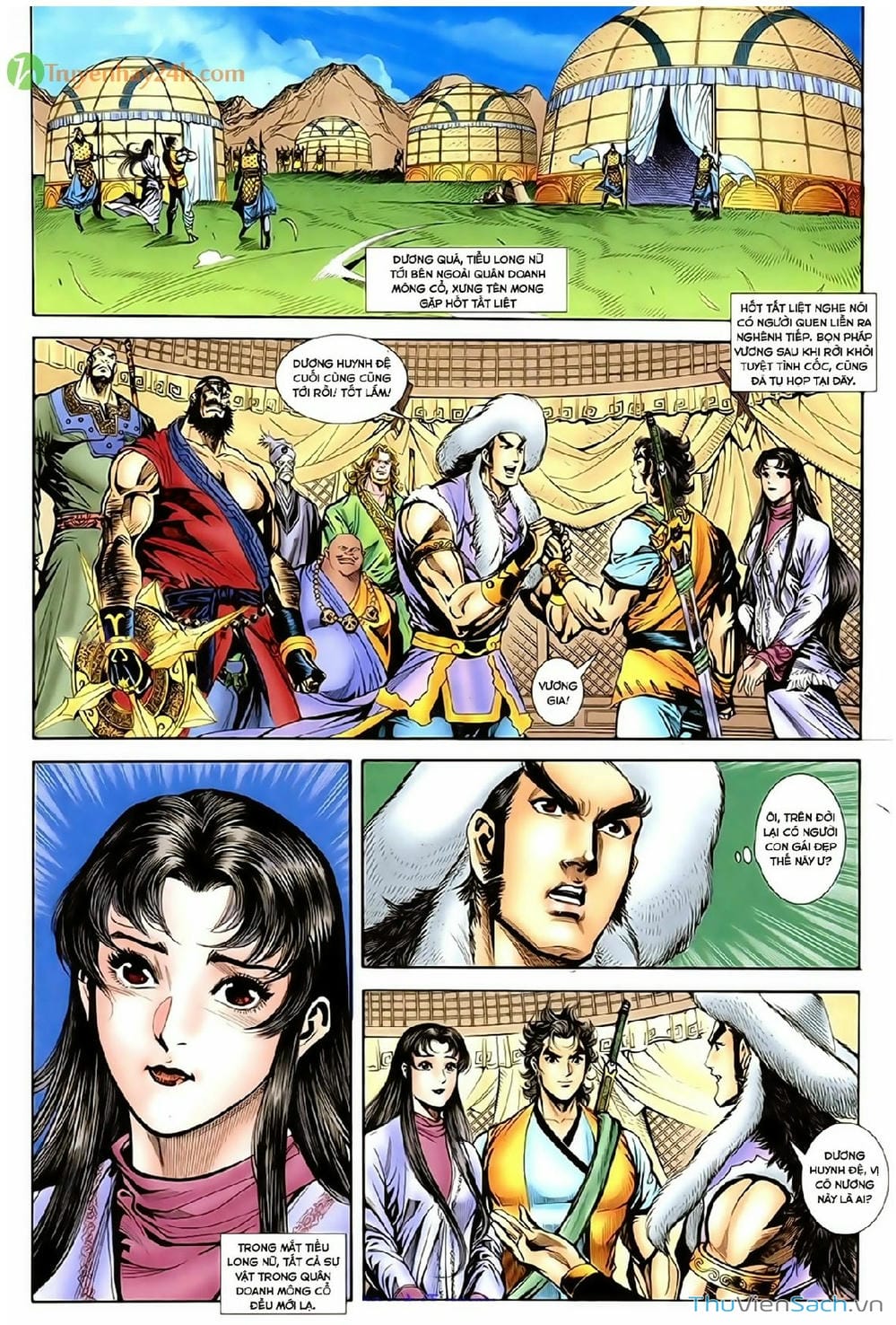 Truyện Tranh Thần Điêu Hiệp Lữ trang 4