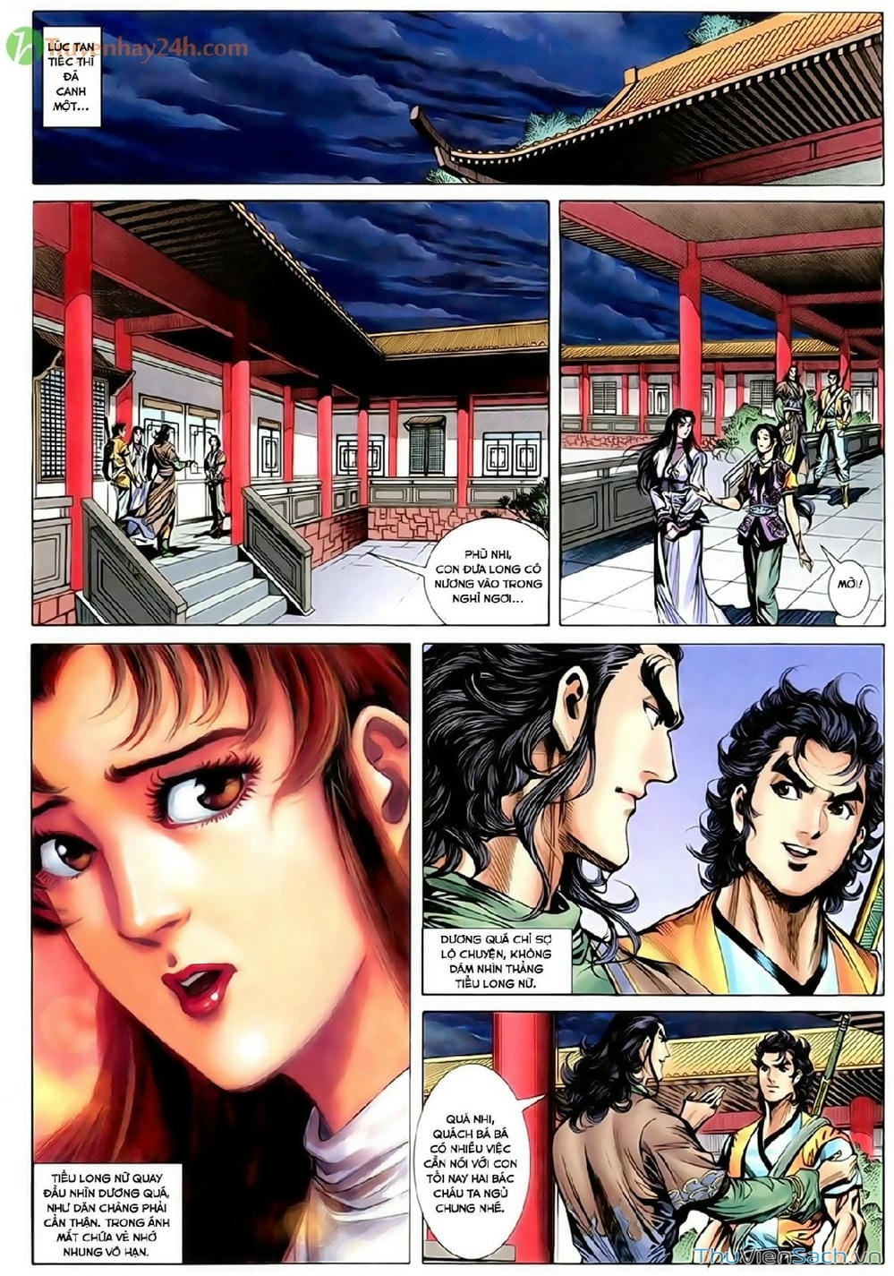 Truyện Tranh Thần Điêu Hiệp Lữ trang 4