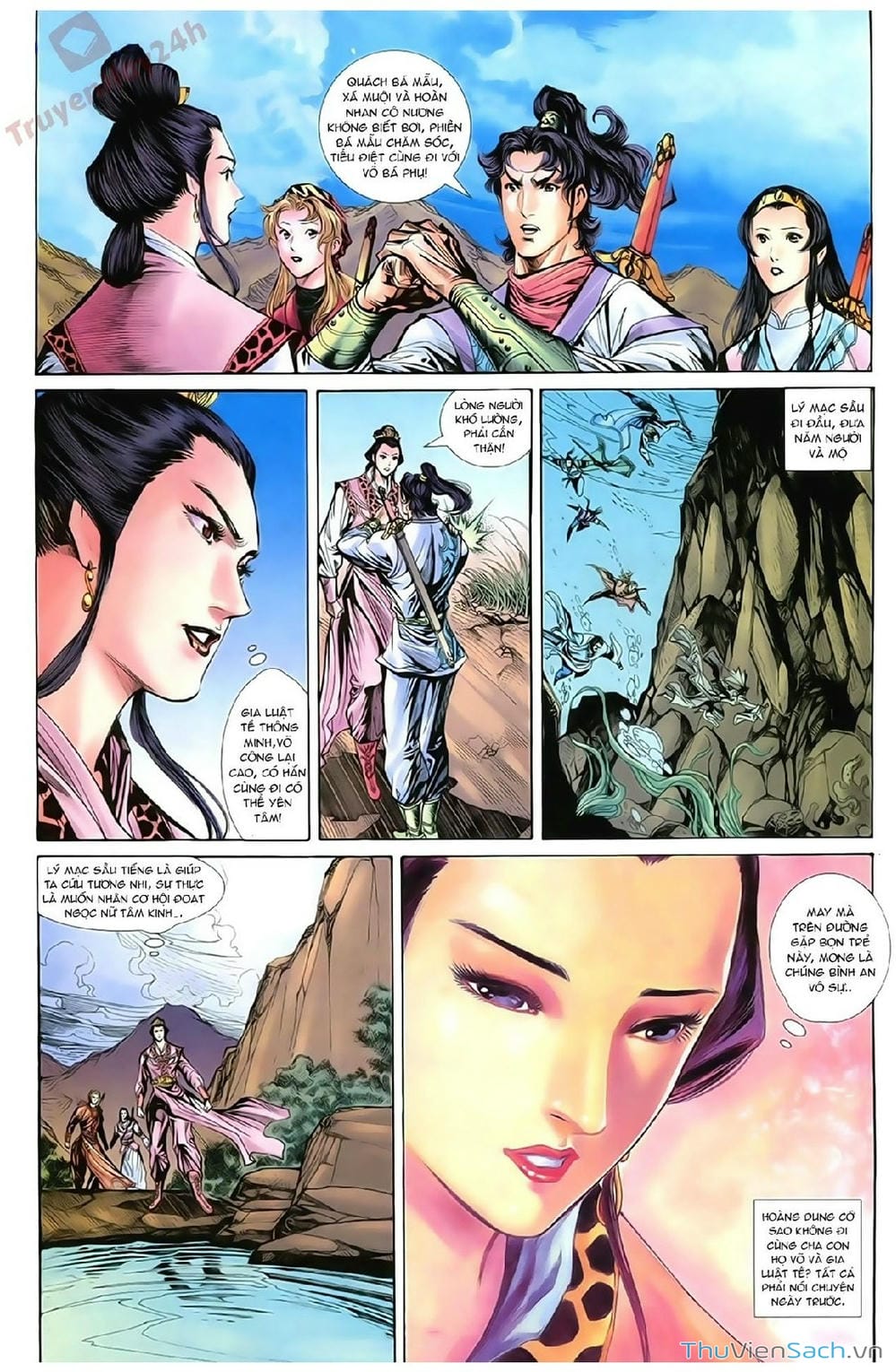 Truyện Tranh Thần Điêu Hiệp Lữ trang 4