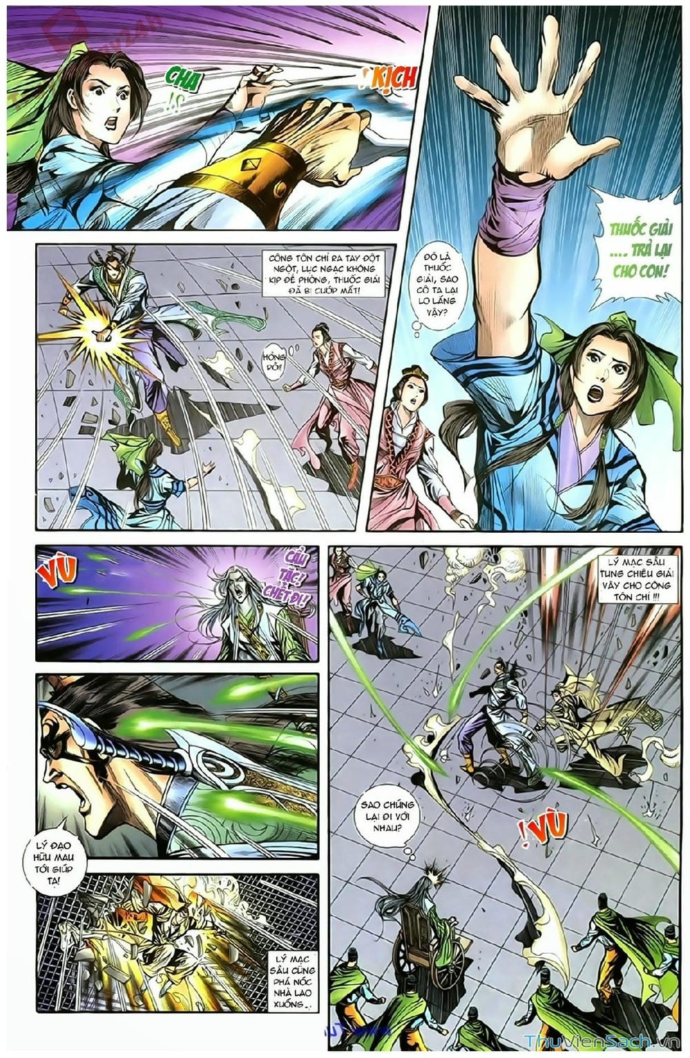 Truyện Tranh Thần Điêu Hiệp Lữ trang 4