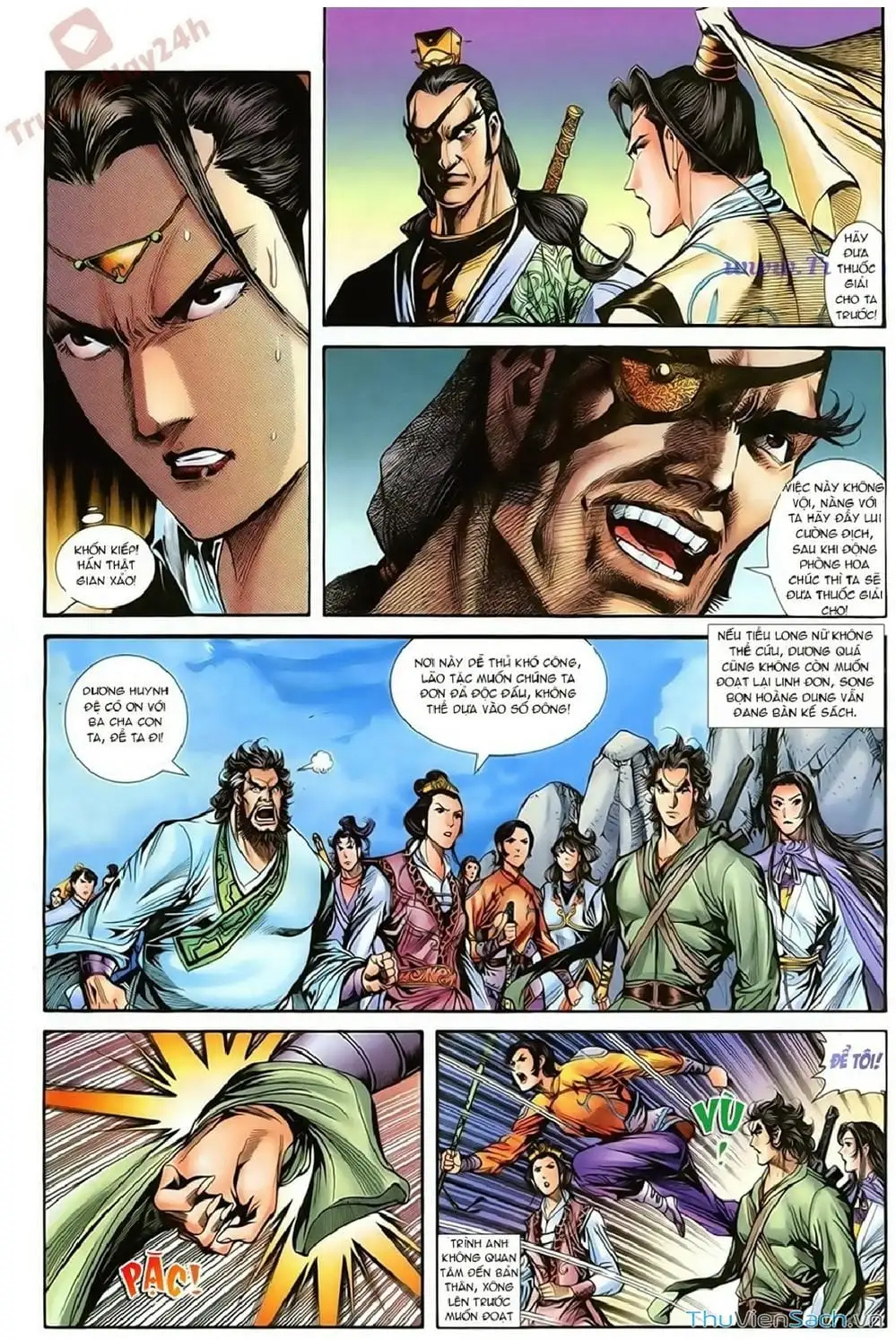 Truyện Tranh Thần Điêu Hiệp Lữ trang 4