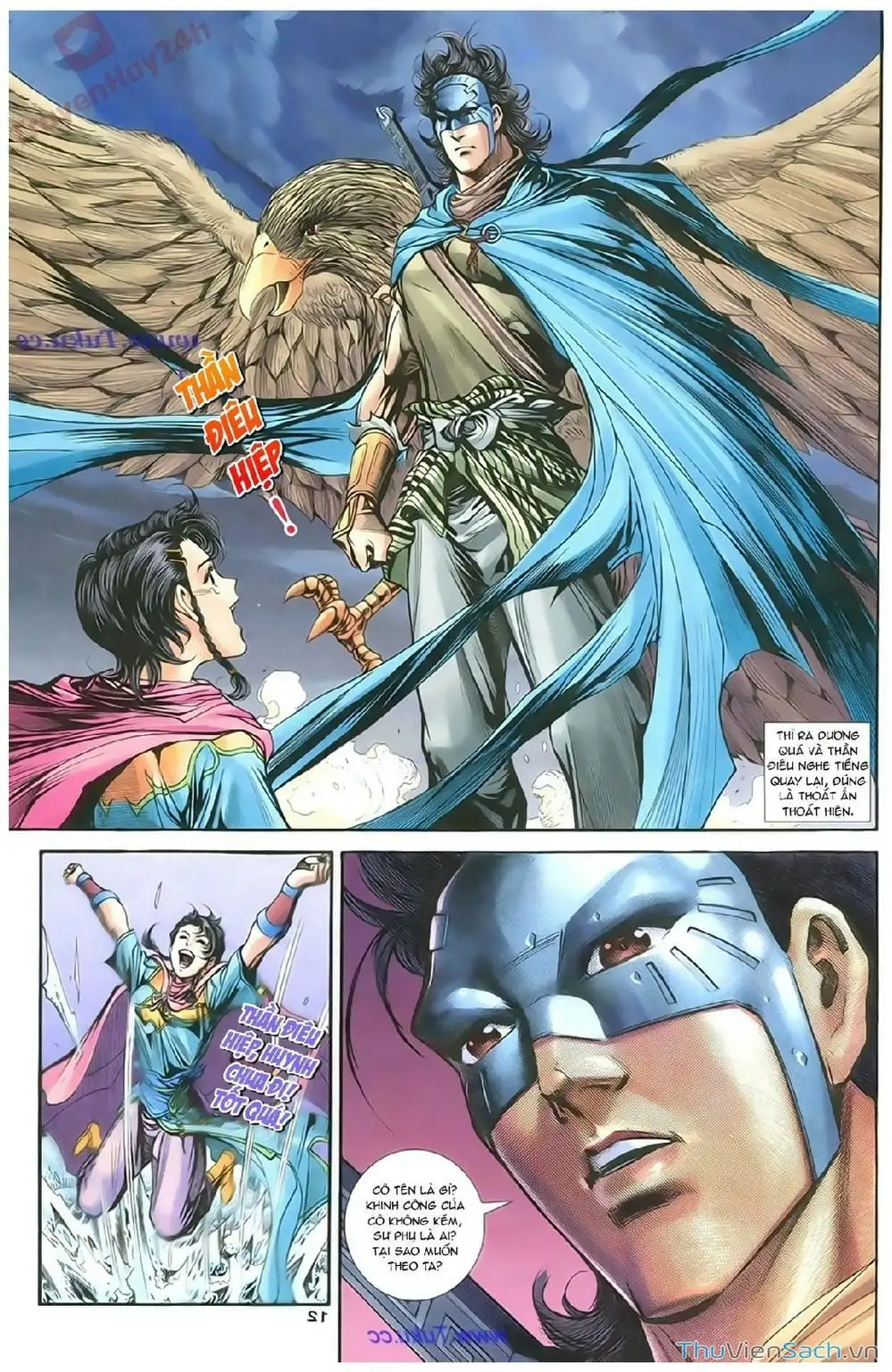 Truyện Tranh Thần Điêu Hiệp Lữ trang 4