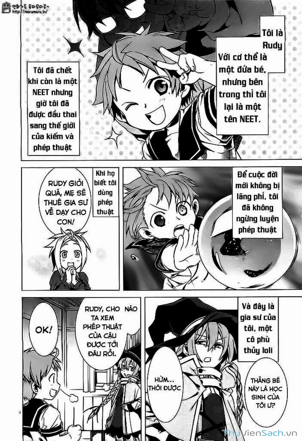Truyện Tranh Thất Nghiệp Chuyển Sinh - Làm Lại Hết Sức trang 5