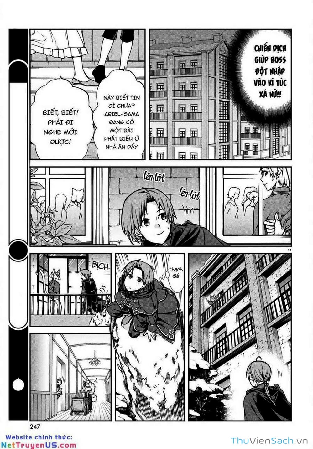 Truyện Tranh Thất Nghiệp Chuyển Sinh - Làm Lại Hết Sức trang 5