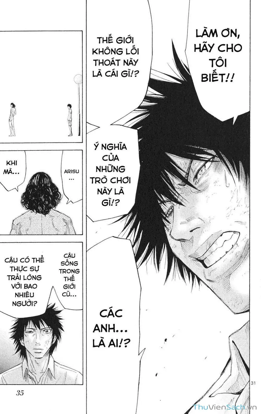 Truyện Tranh Thế Giới Không Lối Thoát trang 3