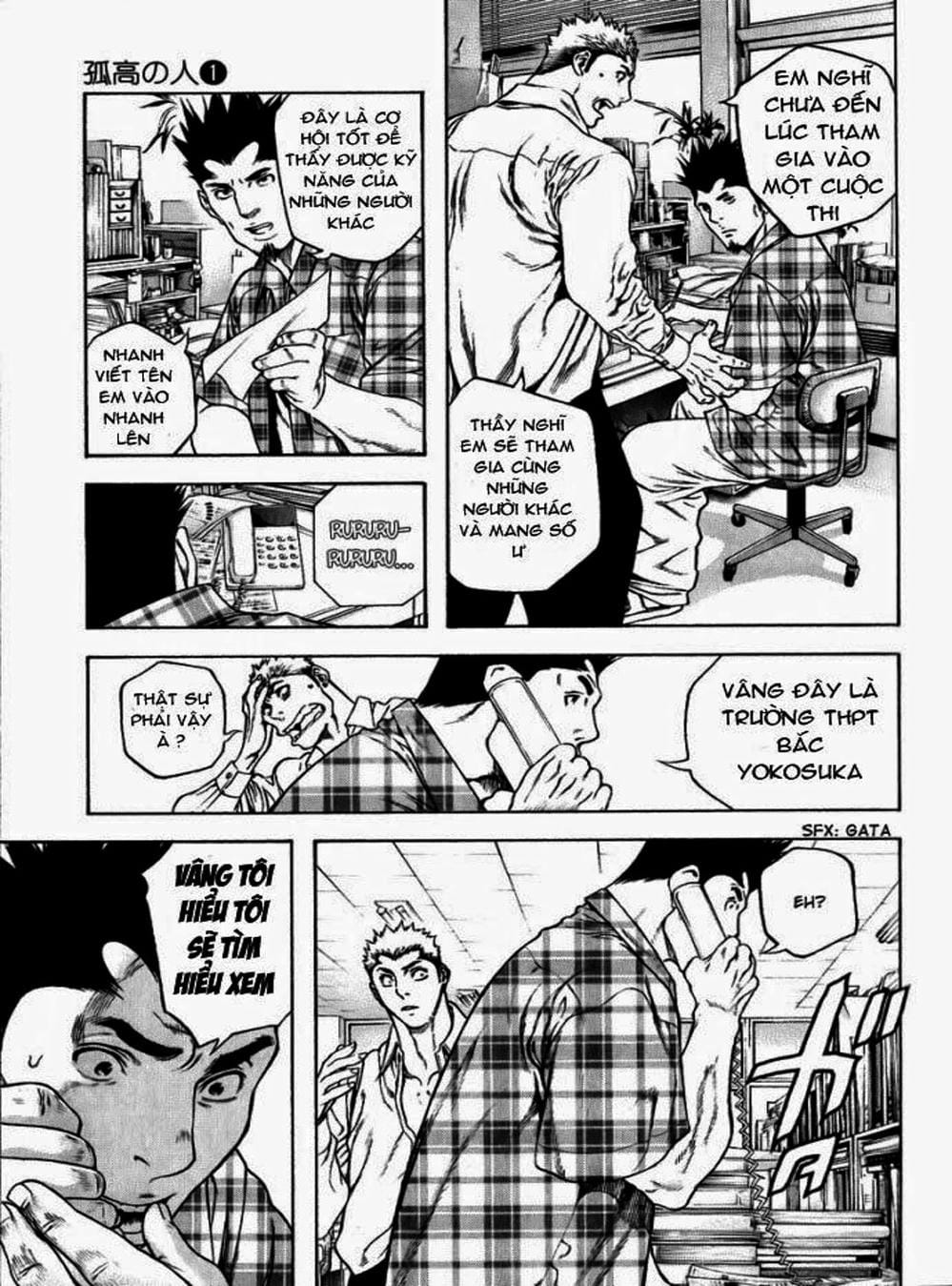 Truyện Tranh Người Cô Đơn - The Climber trang 7