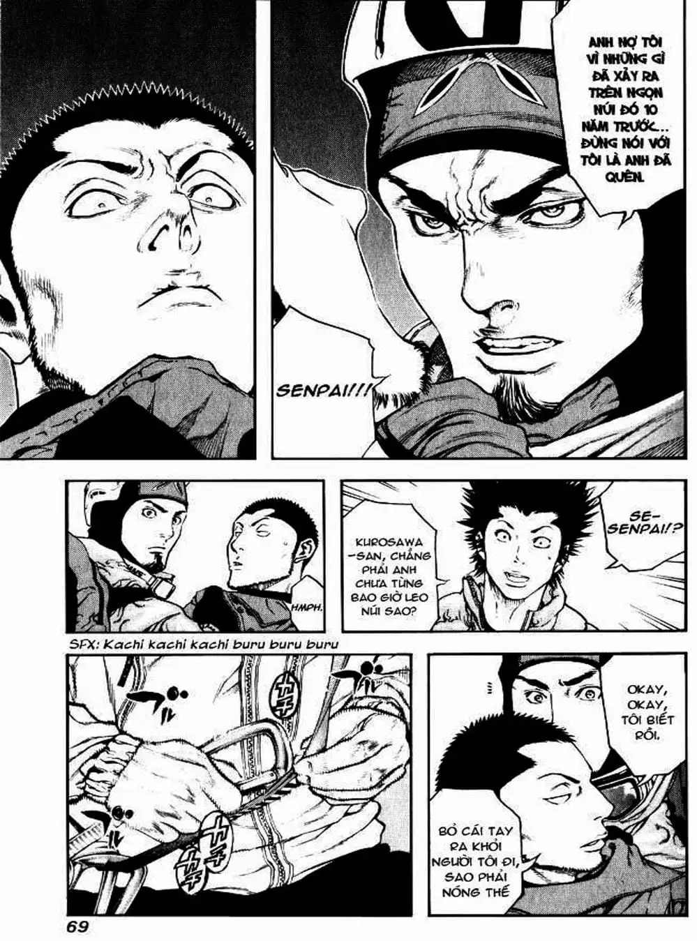 Truyện Tranh Người Cô Đơn - The Climber trang 7