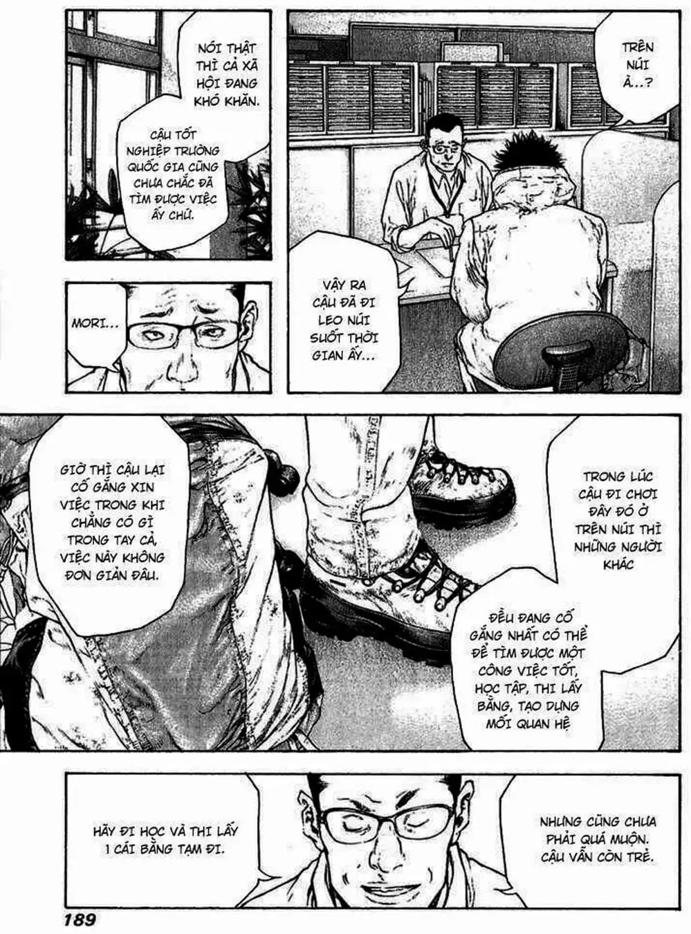 Truyện Tranh Người Cô Đơn - The Climber trang 7