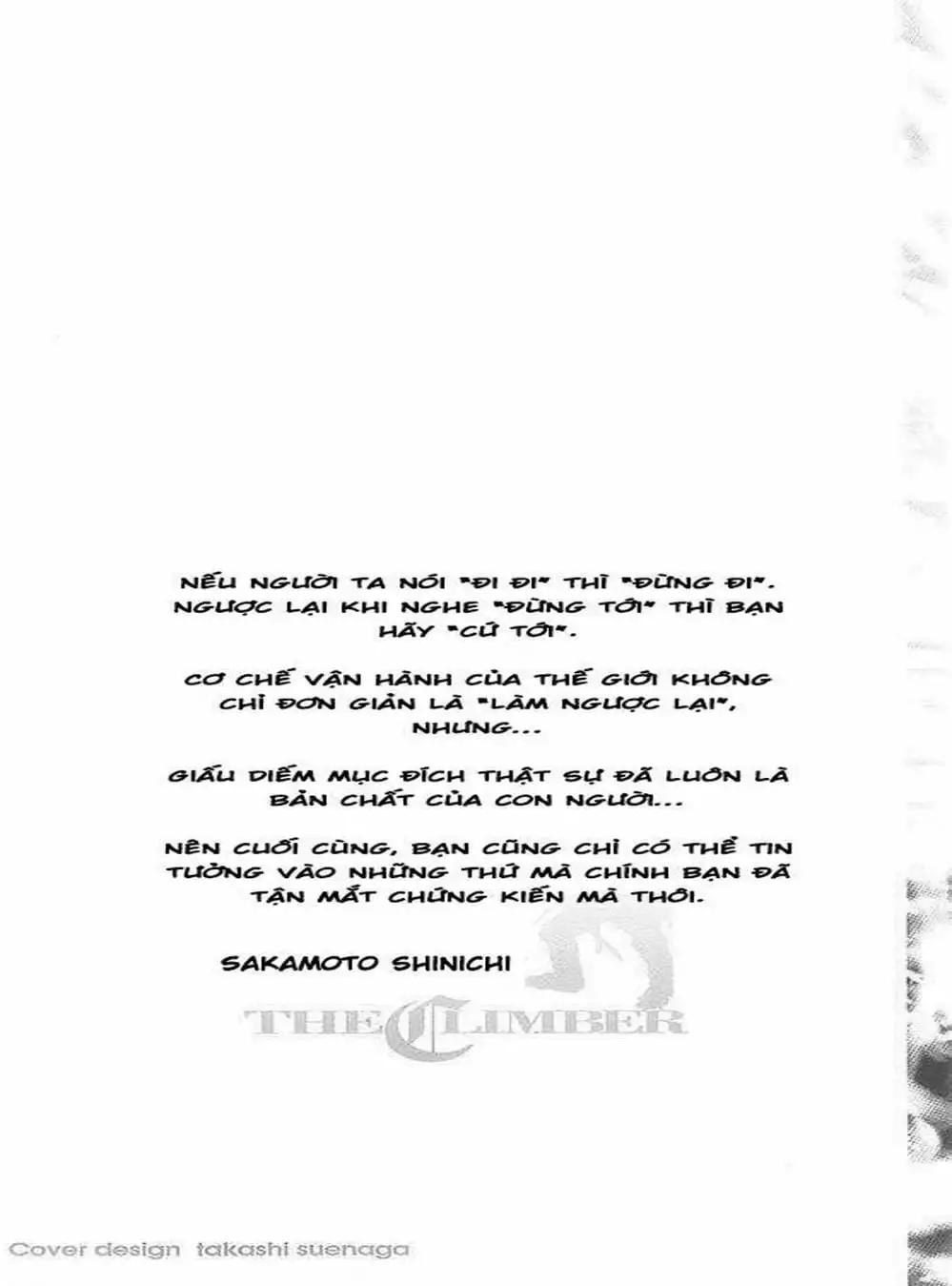 Truyện Tranh Người Cô Đơn - The Climber trang 7