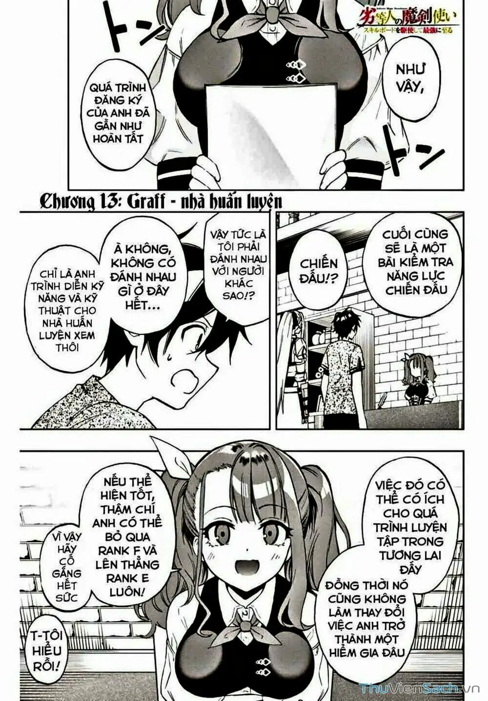 Truyện Tranh Tái Sinh Thành Kiếm Sĩ Ma Thuật trang 3