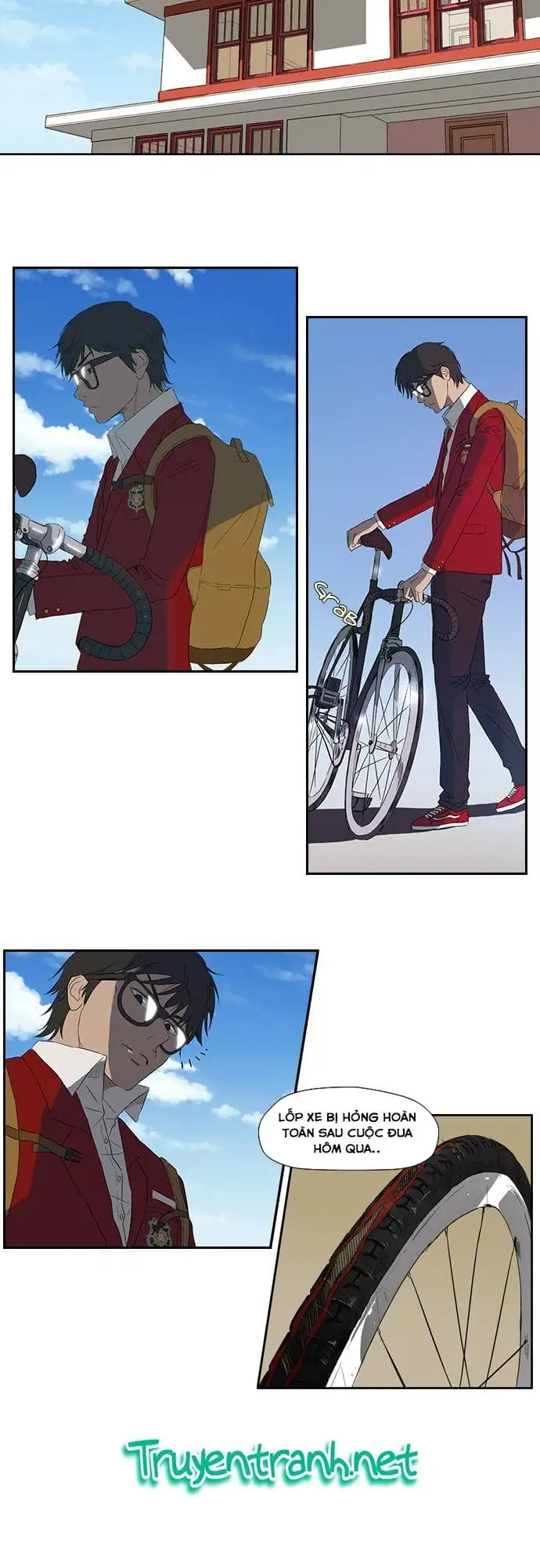 Truyện Tranh Thể Thao Cực Hạn - Wind Breaker trang 7