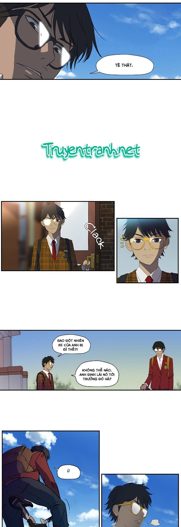 Truyện Tranh Thể Thao Cực Hạn - Wind Breaker trang 7
