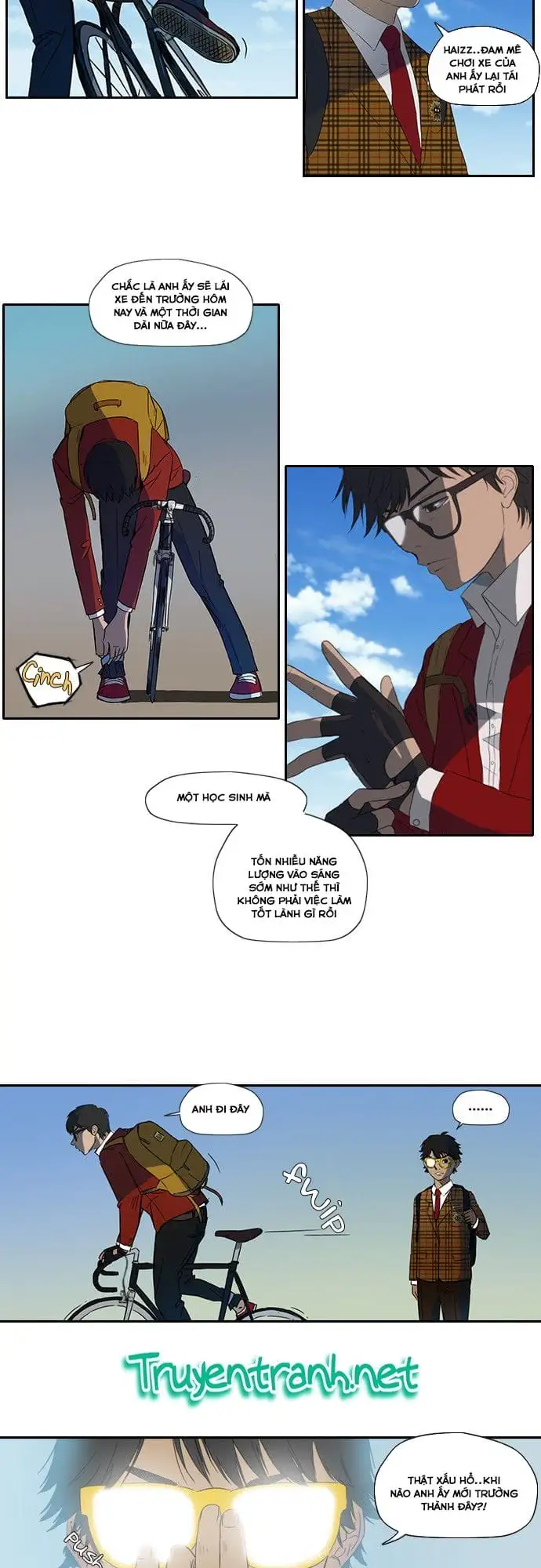 Truyện Tranh Thể Thao Cực Hạn - Wind Breaker trang 7