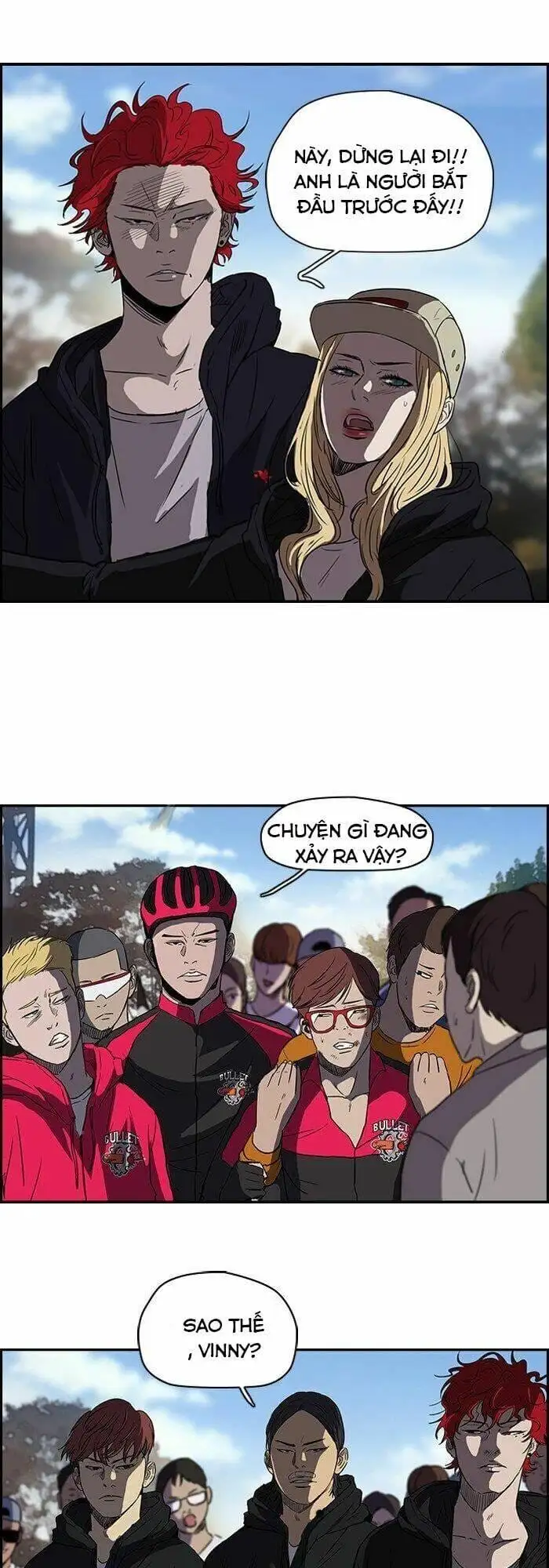 Truyện Tranh Thể Thao Cực Hạn - Wind Breaker trang 7