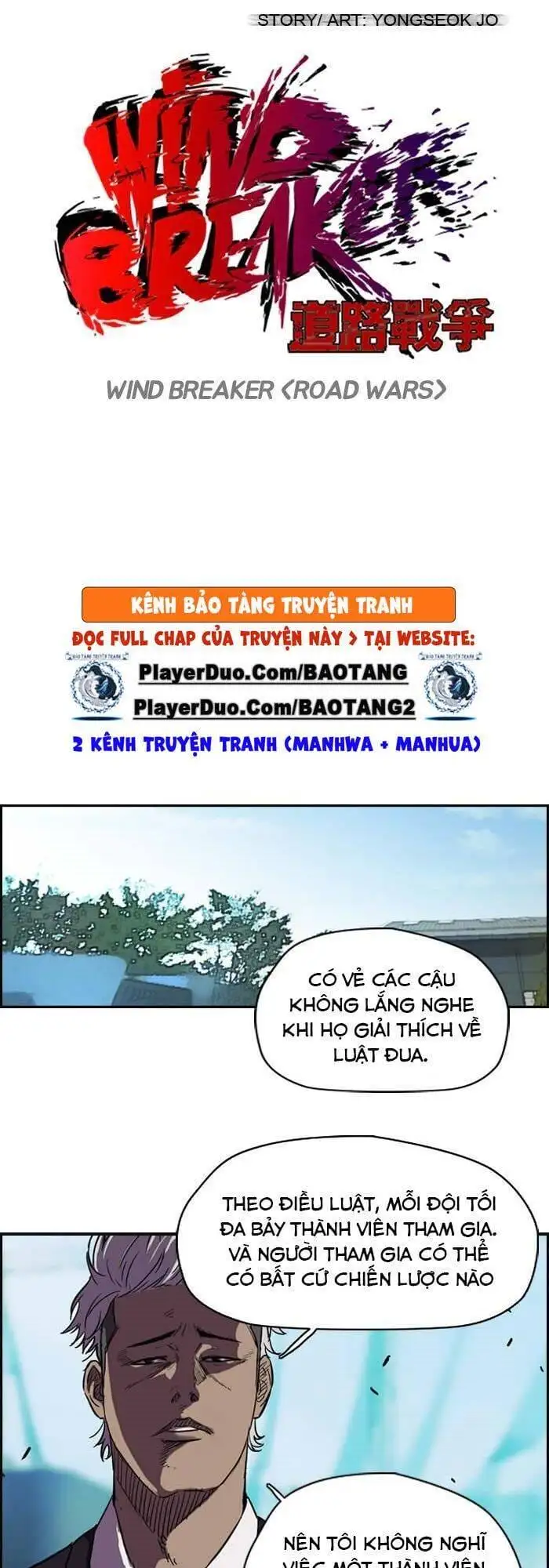 Truyện Tranh Thể Thao Cực Hạn - Wind Breaker trang 7