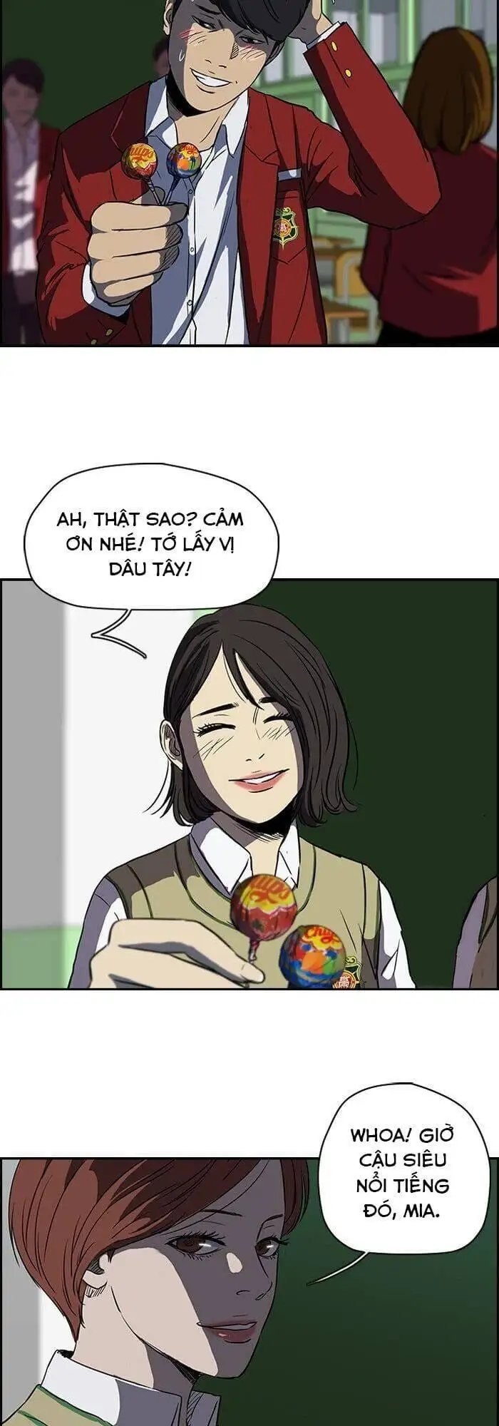 Truyện Tranh Thể Thao Cực Hạn - Wind Breaker trang 7