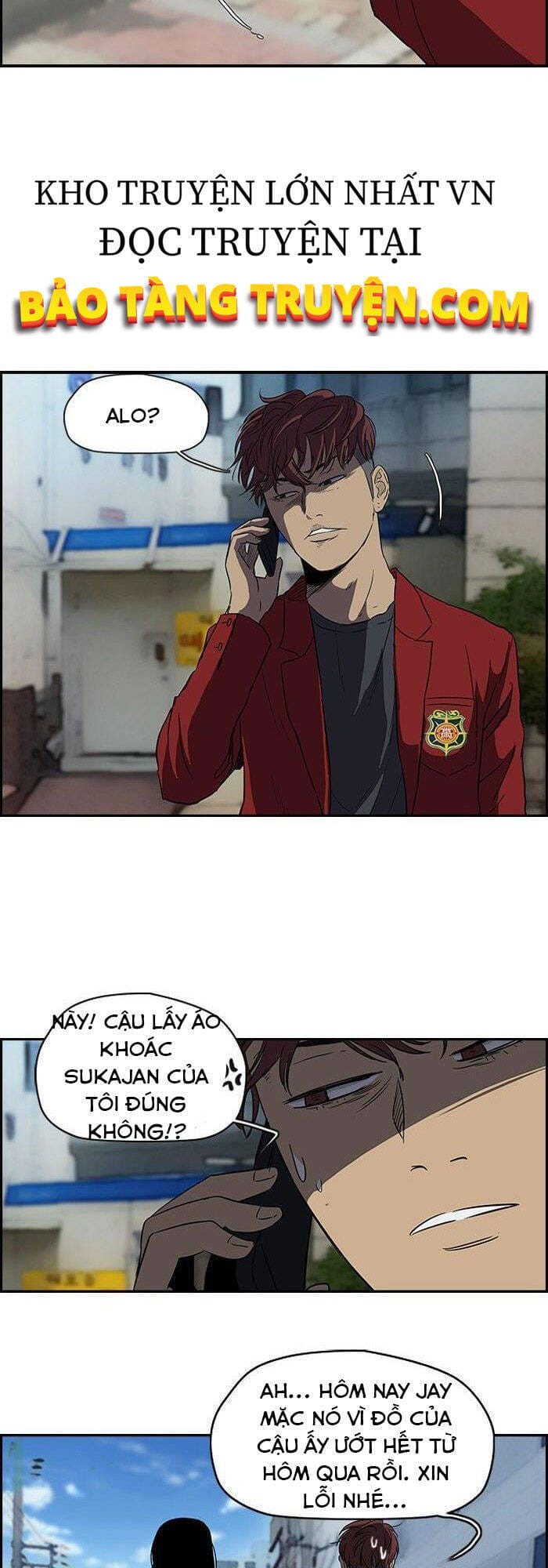 Truyện Tranh Thể Thao Cực Hạn - Wind Breaker trang 7