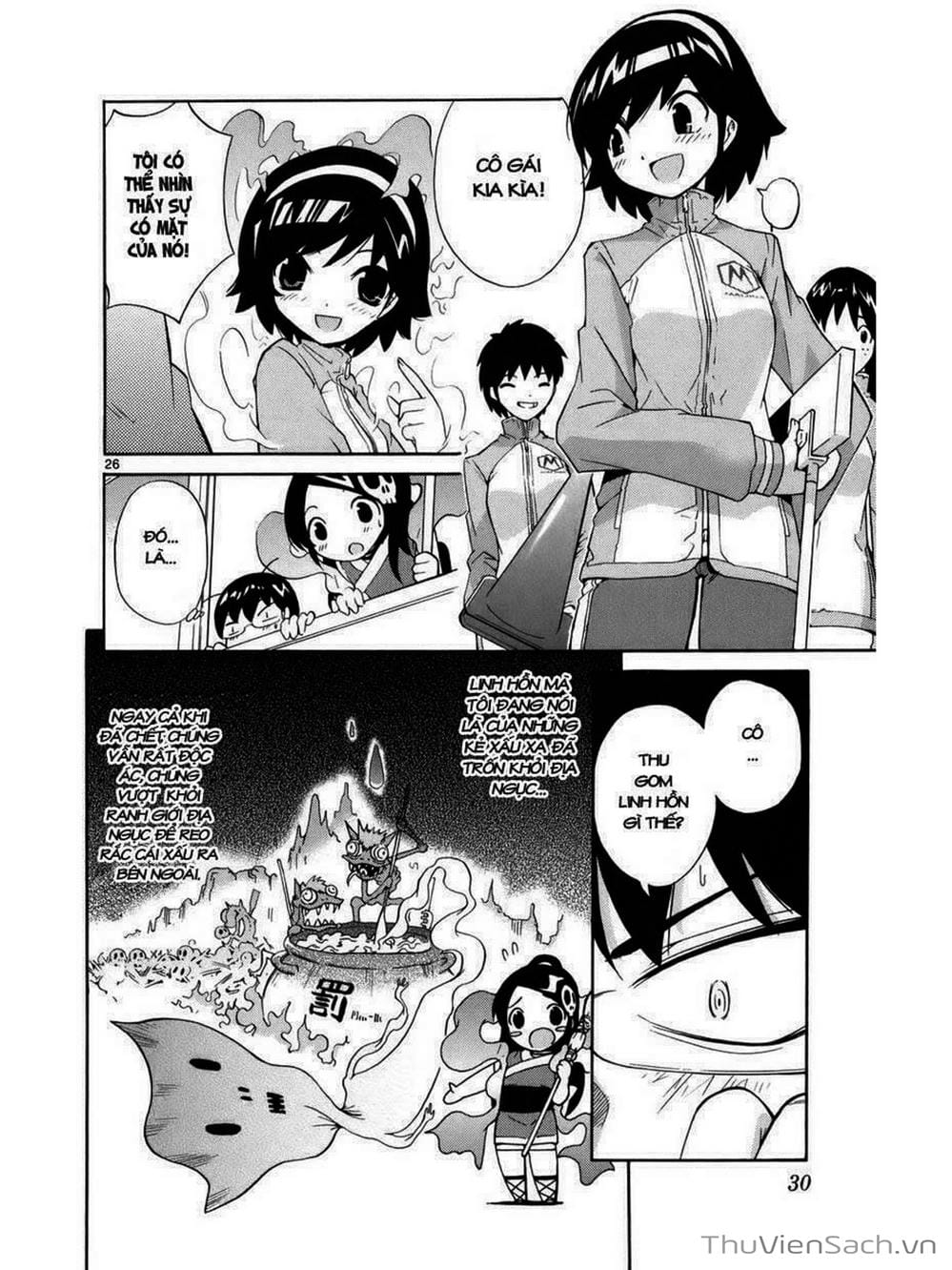 Truyện Tranh Thế Giới Chỉ Có Thánh Thần Biết - The World God Only Knows trang 30