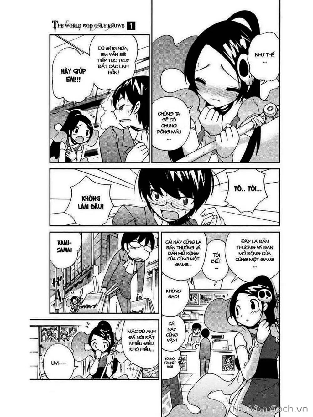 Truyện Tranh Thế Giới Chỉ Có Thánh Thần Biết - The World God Only Knows trang 7
