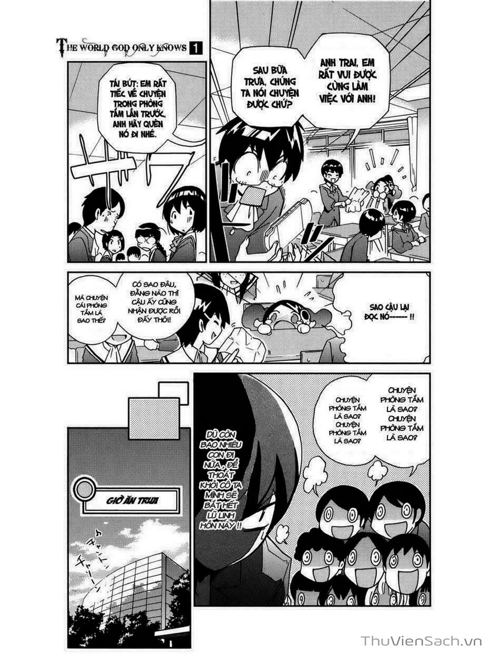 Truyện Tranh Thế Giới Chỉ Có Thánh Thần Biết - The World God Only Knows trang 7