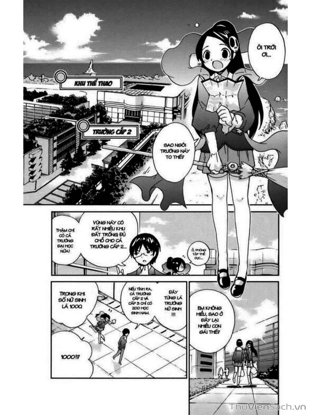 Truyện Tranh Thế Giới Chỉ Có Thánh Thần Biết - The World God Only Knows trang 7