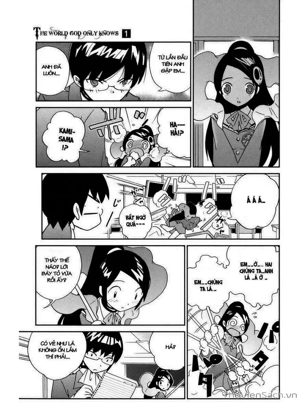 Truyện Tranh Thế Giới Chỉ Có Thánh Thần Biết - The World God Only Knows trang 7