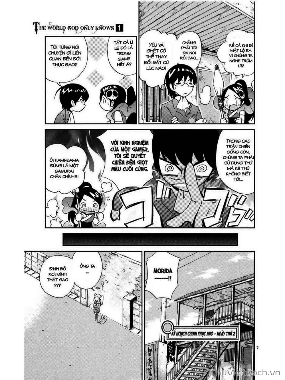 Truyện Tranh Thế Giới Chỉ Có Thánh Thần Biết - The World God Only Knows trang 7
