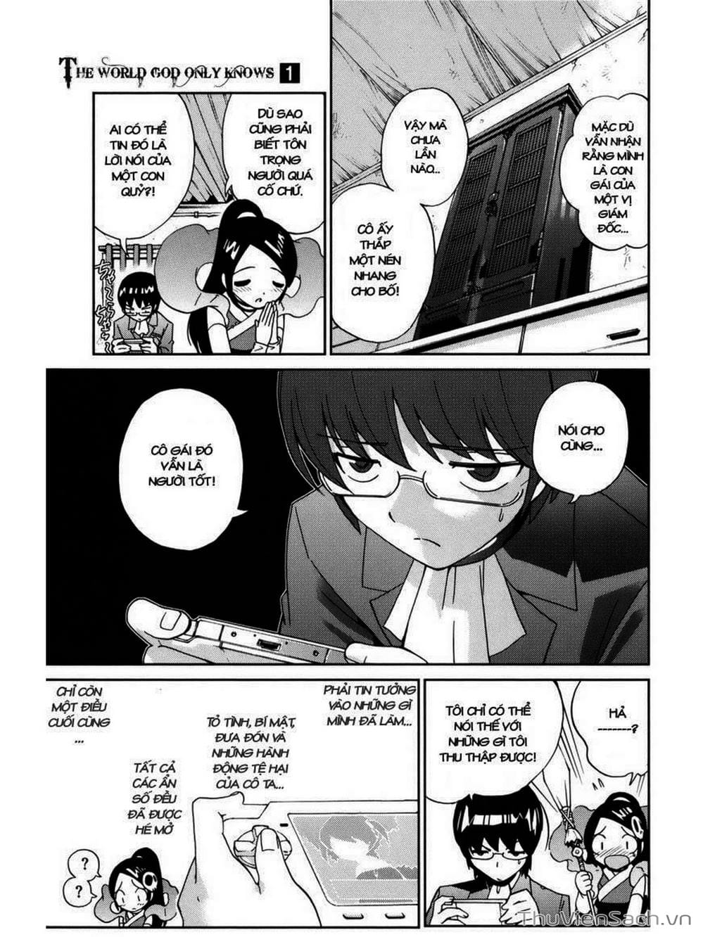 Truyện Tranh Thế Giới Chỉ Có Thánh Thần Biết - The World God Only Knows trang 7