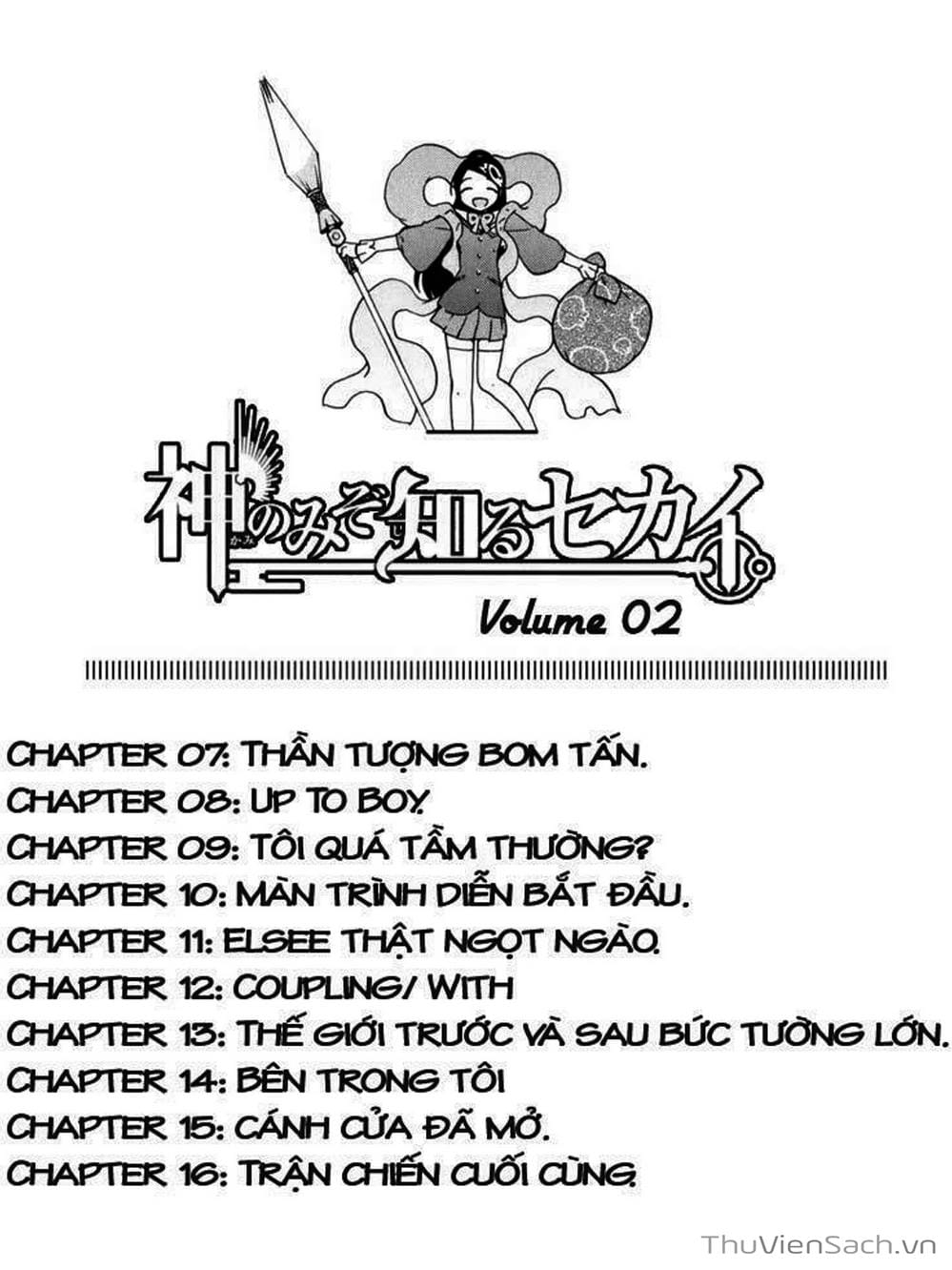 Truyện Tranh Thế Giới Chỉ Có Thánh Thần Biết - The World God Only Knows trang 7