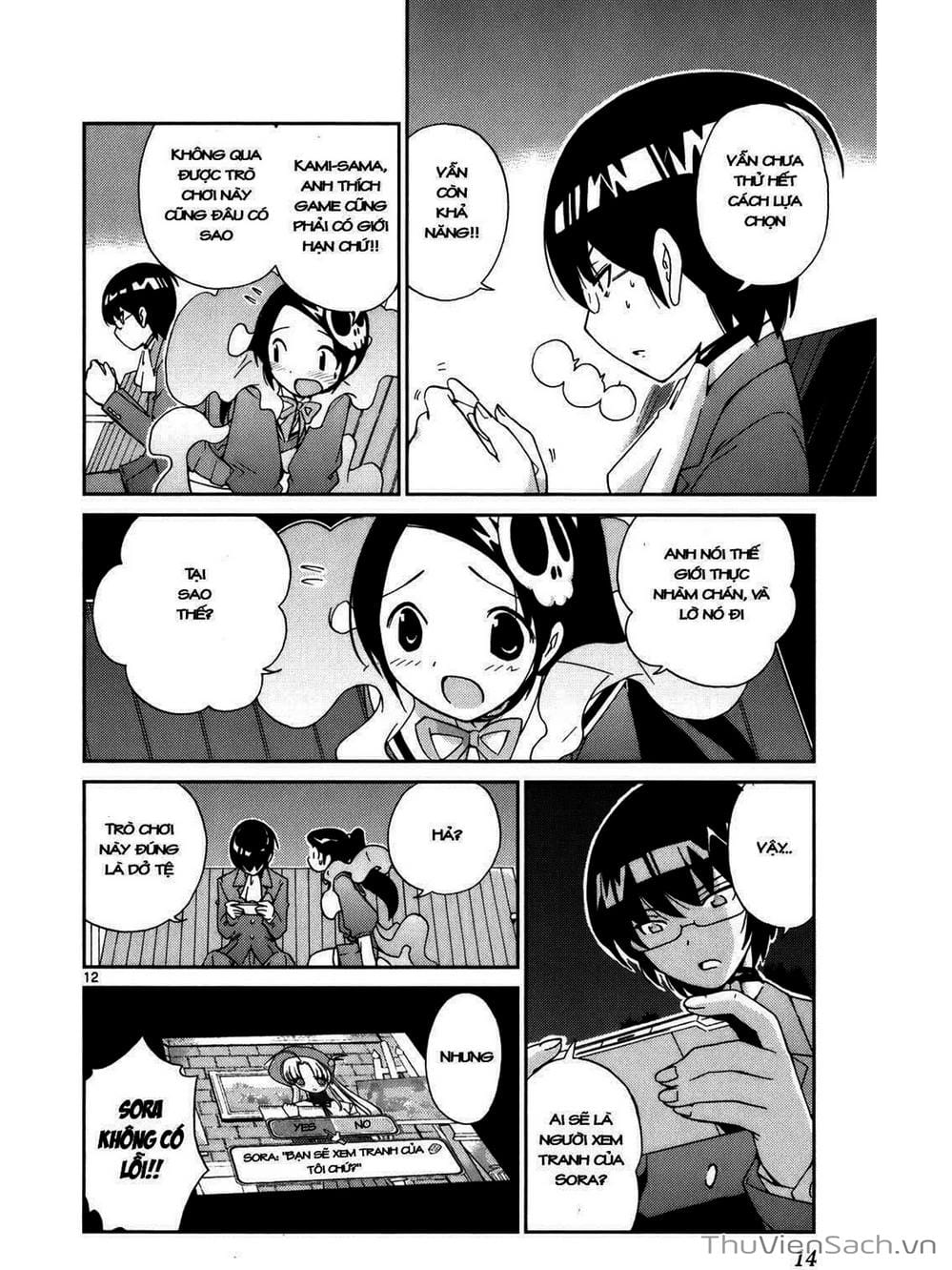 Truyện Tranh Thế Giới Chỉ Có Thánh Thần Biết - The World God Only Knows trang 7