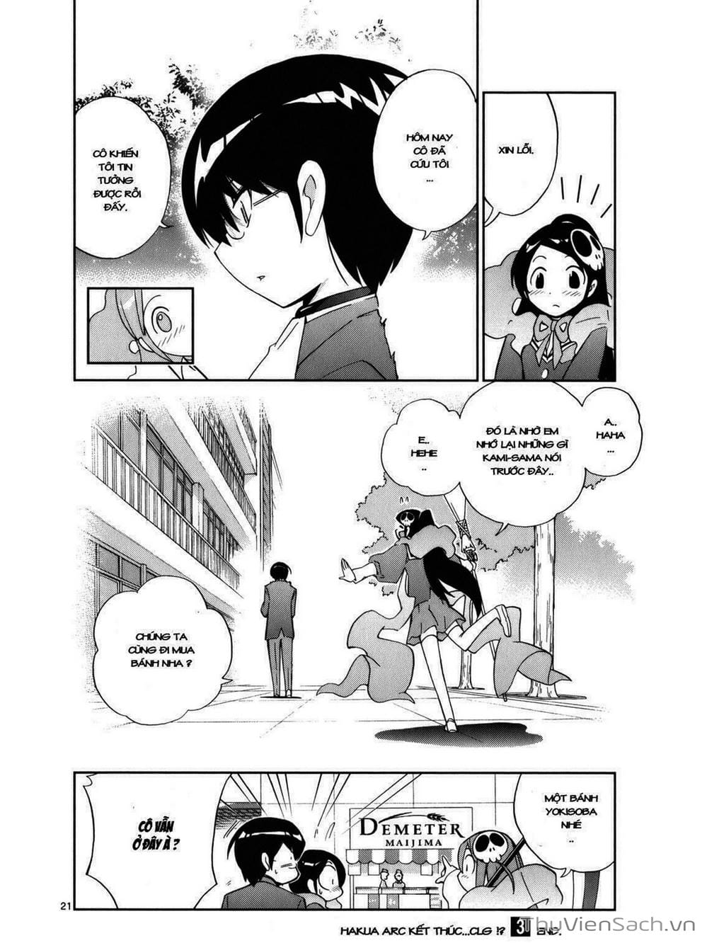 Truyện Tranh Thế Giới Chỉ Có Thánh Thần Biết - The World God Only Knows trang 7