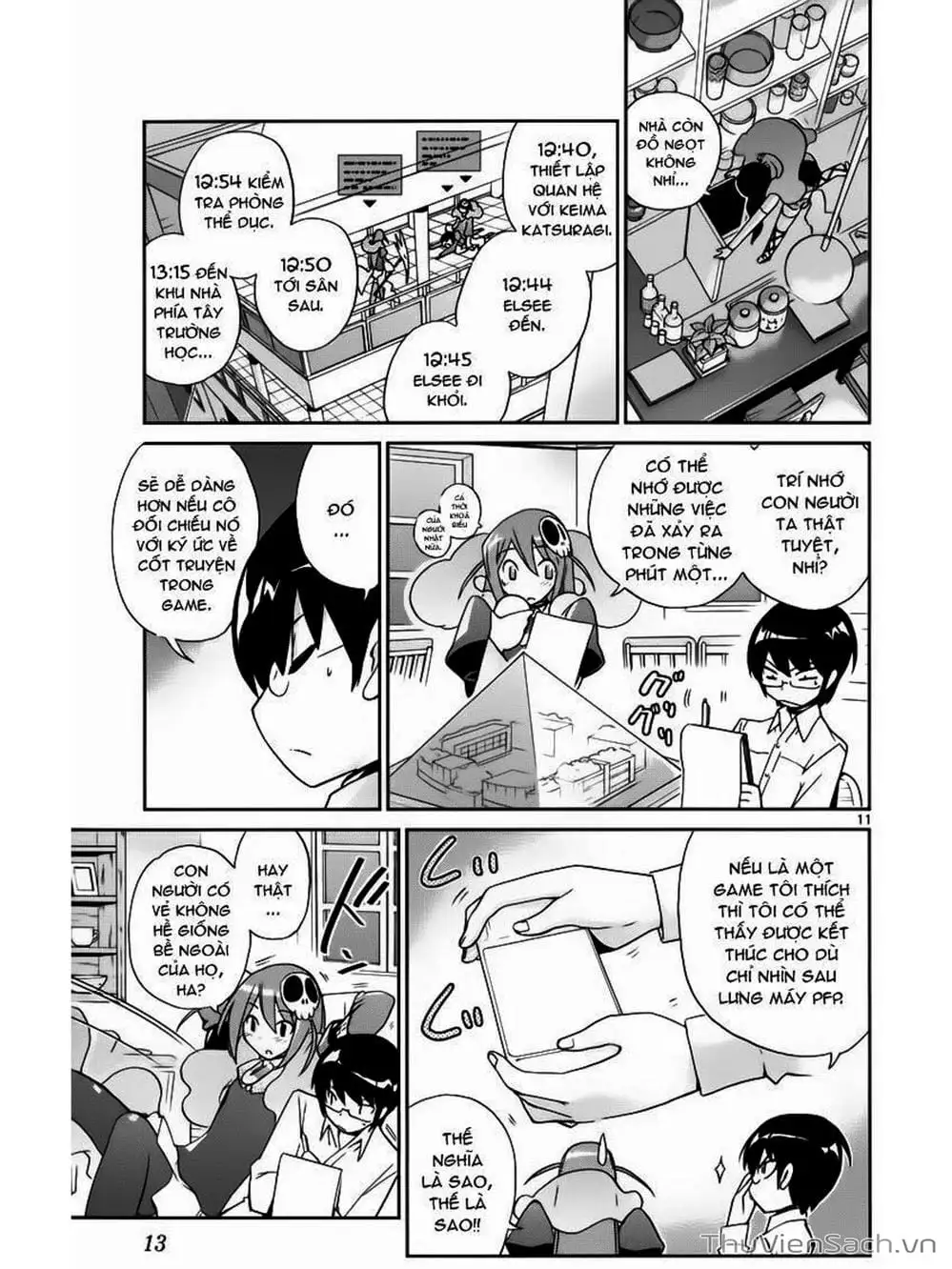 Truyện Tranh Thế Giới Chỉ Có Thánh Thần Biết - The World God Only Knows trang 7