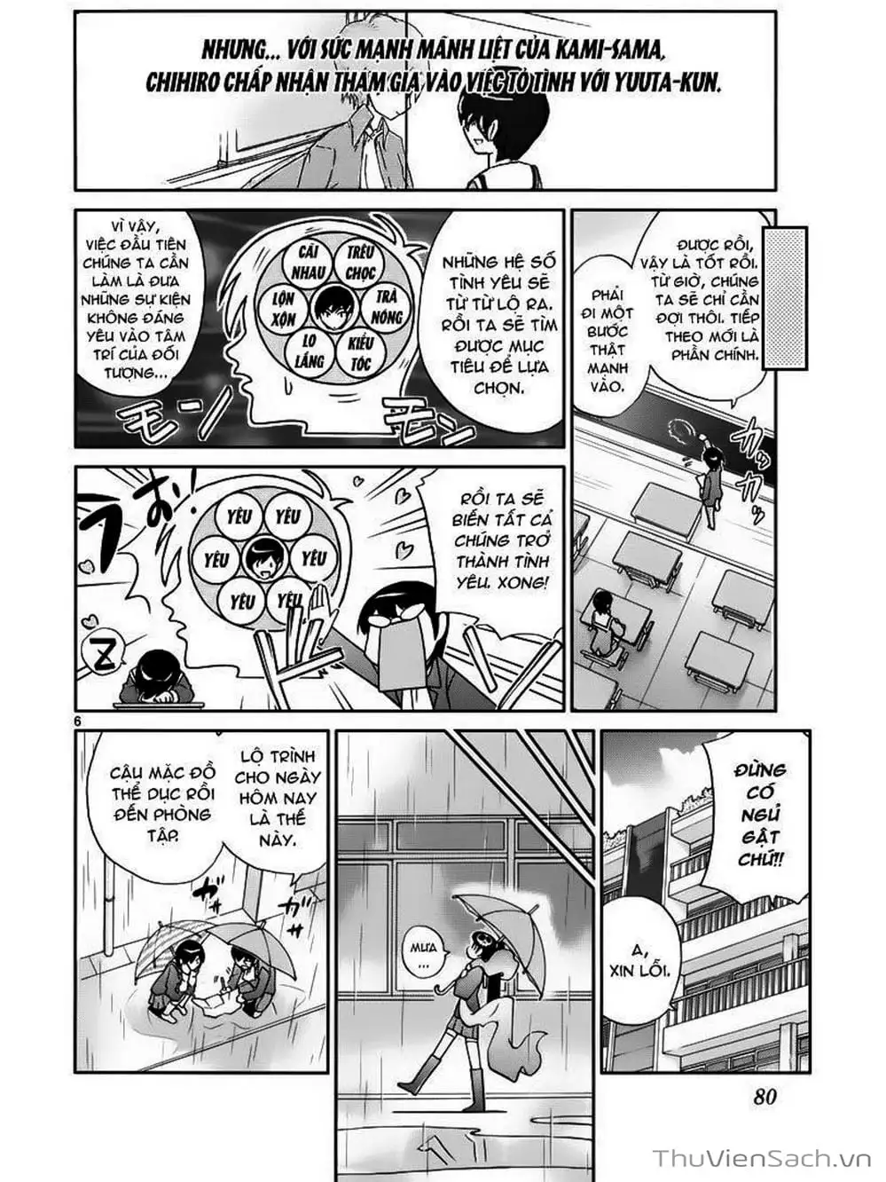 Truyện Tranh Thế Giới Chỉ Có Thánh Thần Biết - The World God Only Knows trang 7