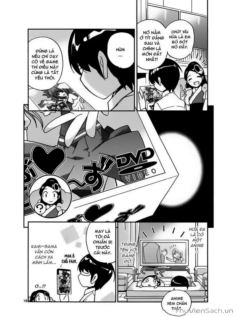 Truyện Tranh Thế Giới Chỉ Có Thánh Thần Biết - The World God Only Knows trang 7