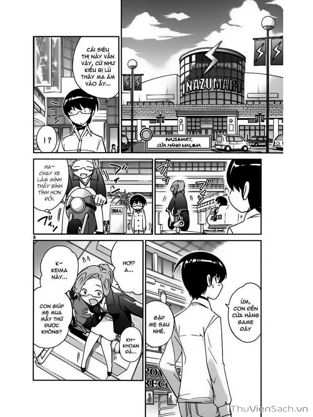 Truyện Tranh Thế Giới Chỉ Có Thánh Thần Biết - The World God Only Knows trang 7