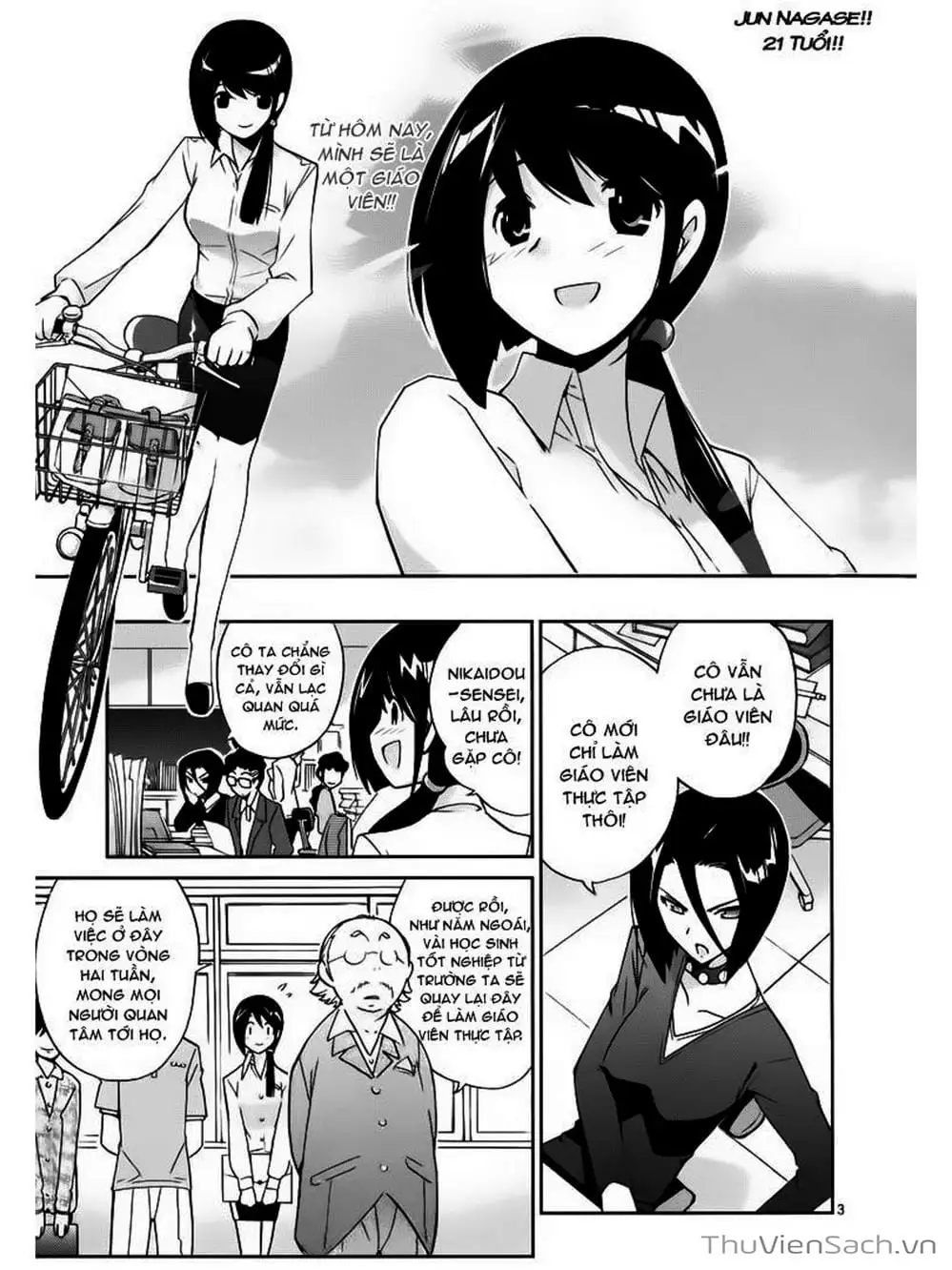 Truyện Tranh Thế Giới Chỉ Có Thánh Thần Biết - The World God Only Knows trang 7