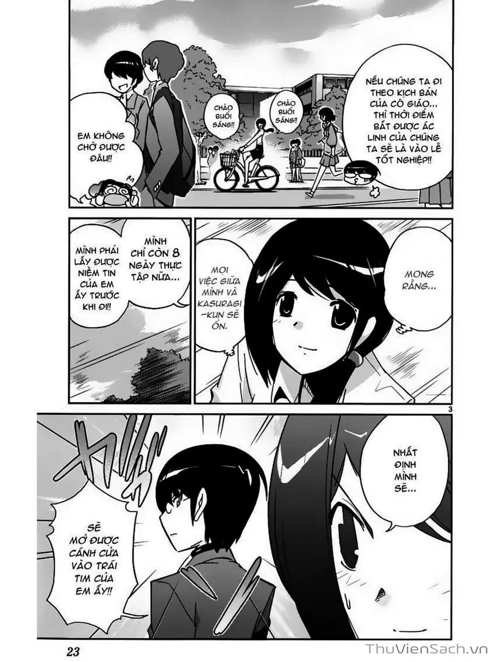 Truyện Tranh Thế Giới Chỉ Có Thánh Thần Biết - The World God Only Knows trang 7