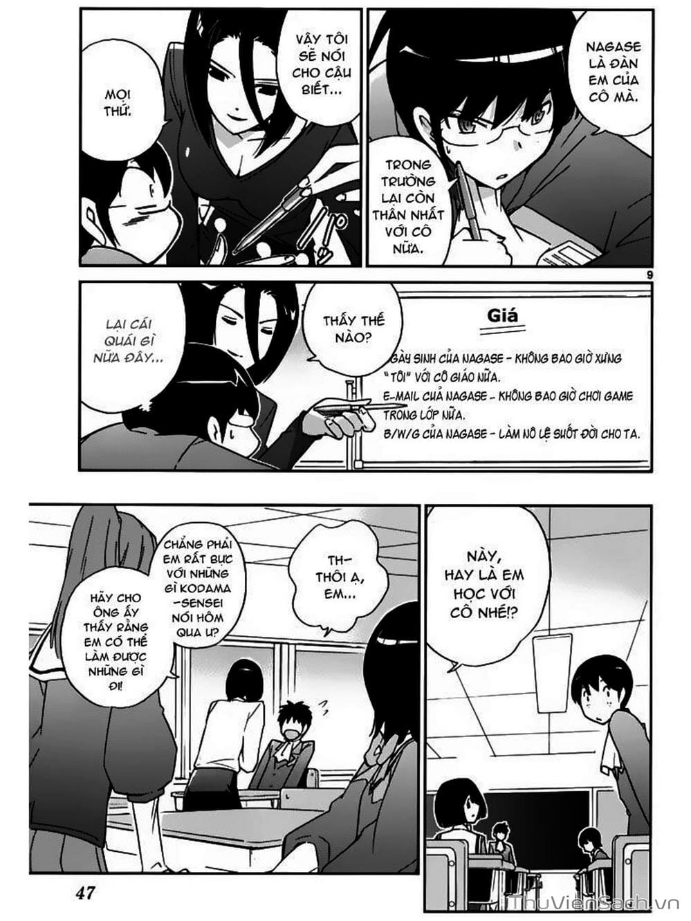 Truyện Tranh Thế Giới Chỉ Có Thánh Thần Biết - The World God Only Knows trang 7