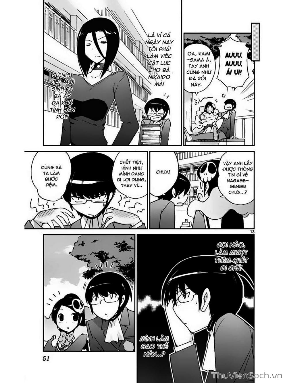 Truyện Tranh Thế Giới Chỉ Có Thánh Thần Biết - The World God Only Knows trang 7