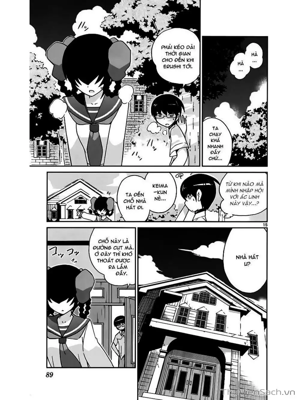 Truyện Tranh Thế Giới Chỉ Có Thánh Thần Biết - The World God Only Knows trang 7