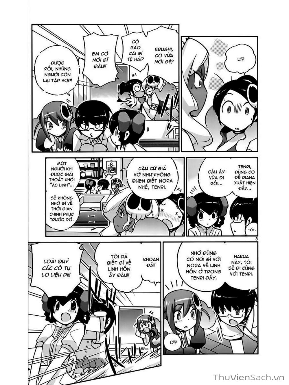 Truyện Tranh Thế Giới Chỉ Có Thánh Thần Biết - The World God Only Knows trang 7