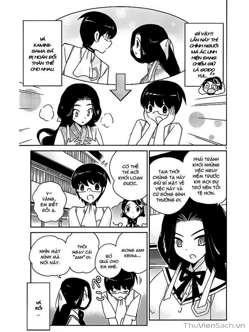 Truyện Tranh Thế Giới Chỉ Có Thánh Thần Biết - The World God Only Knows trang 7