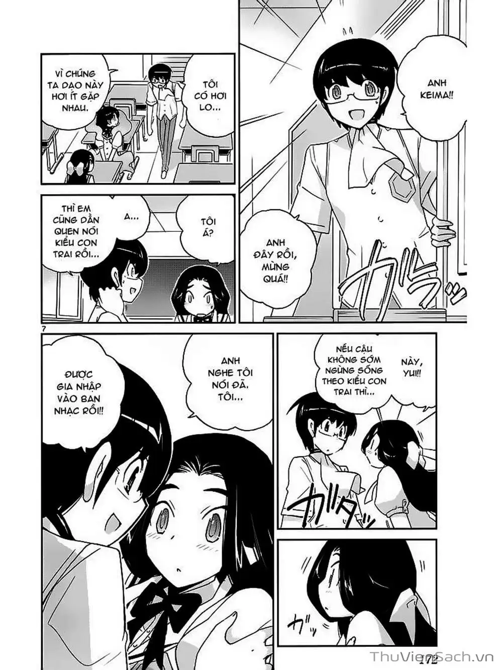 Truyện Tranh Thế Giới Chỉ Có Thánh Thần Biết - The World God Only Knows trang 7