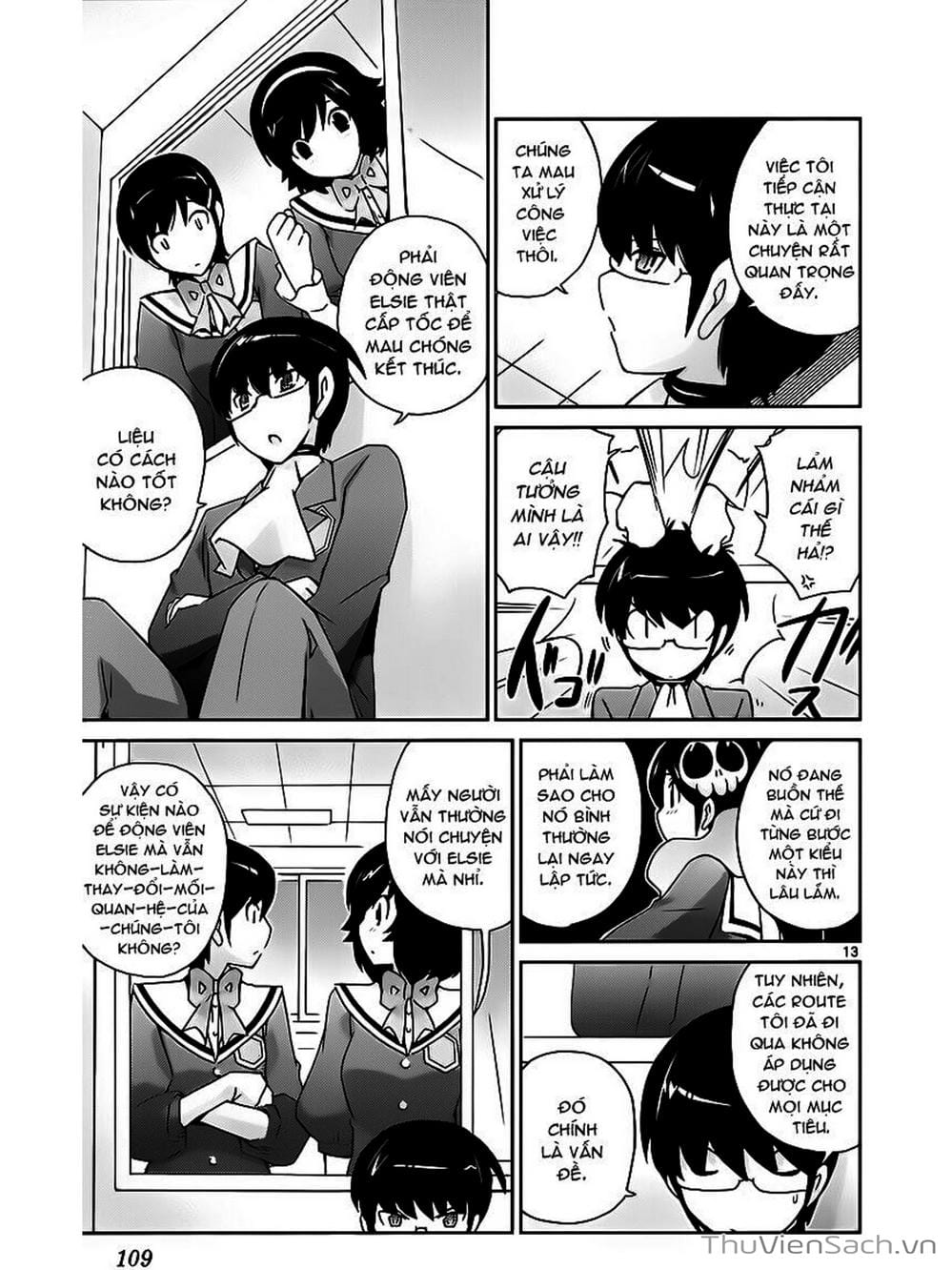 Truyện Tranh Thế Giới Chỉ Có Thánh Thần Biết - The World God Only Knows trang 7