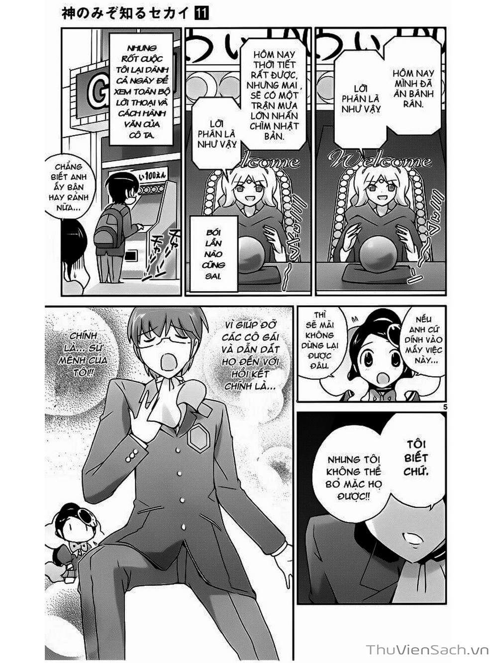 Truyện Tranh Thế Giới Chỉ Có Thánh Thần Biết - The World God Only Knows trang 7