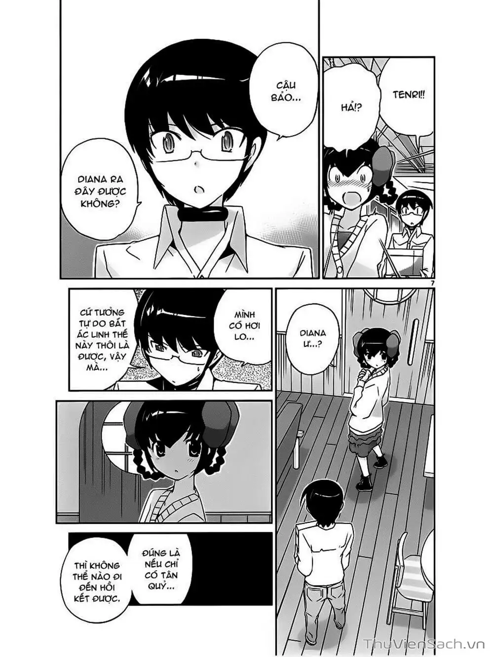 Truyện Tranh Thế Giới Chỉ Có Thánh Thần Biết - The World God Only Knows trang 7