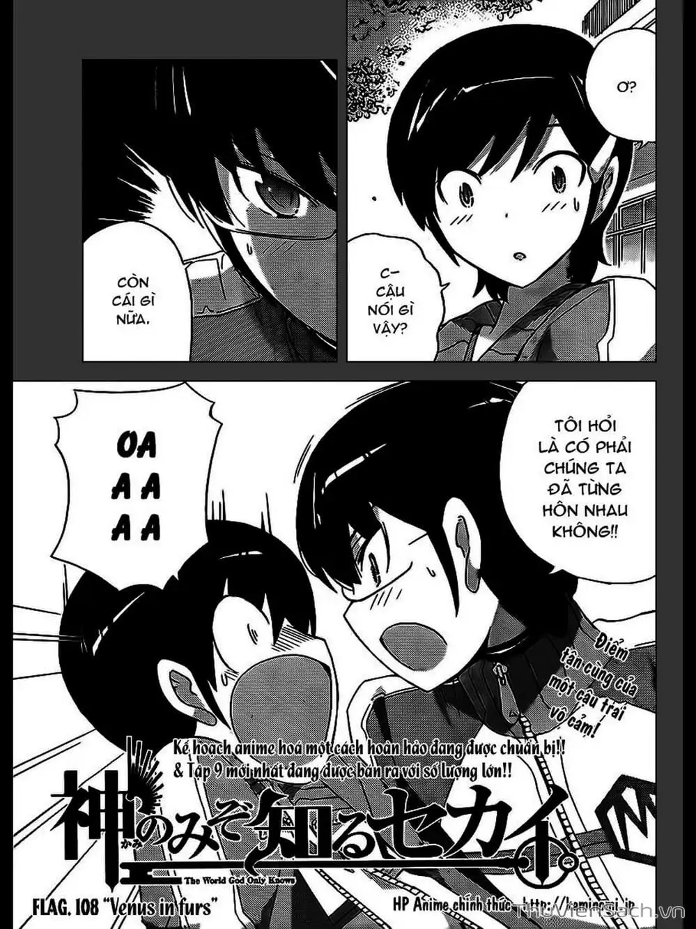 Truyện Tranh Thế Giới Chỉ Có Thánh Thần Biết - The World God Only Knows trang 7