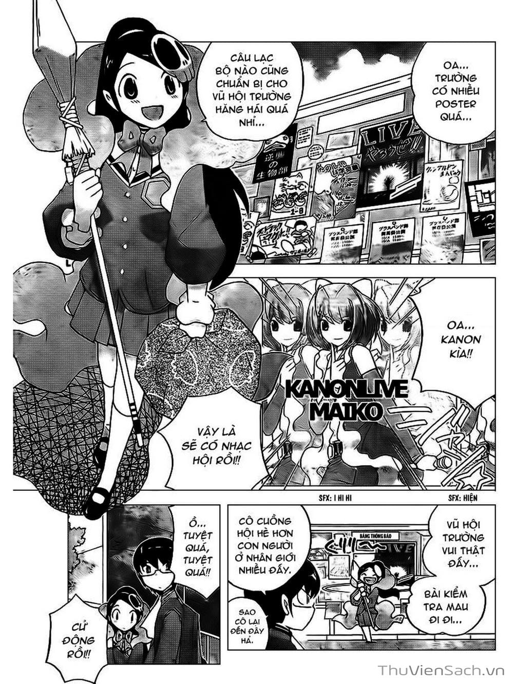 Truyện Tranh Thế Giới Chỉ Có Thánh Thần Biết - The World God Only Knows trang 7